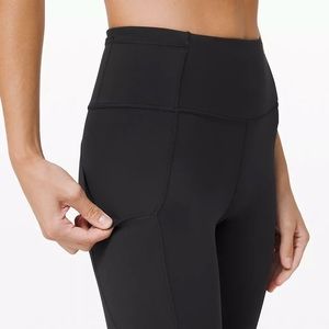 Lululemon fast and free 25” leggings in perfect condition - accepting offers